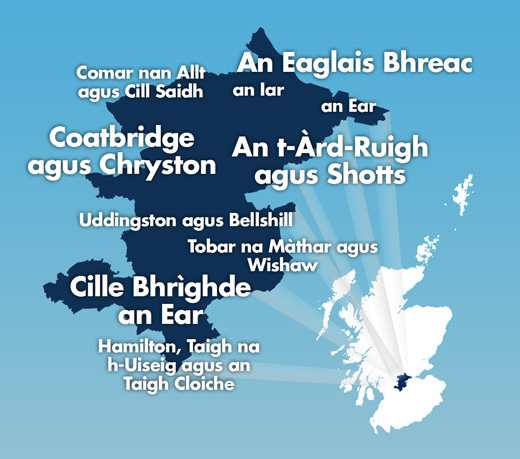 central region constituencies on map